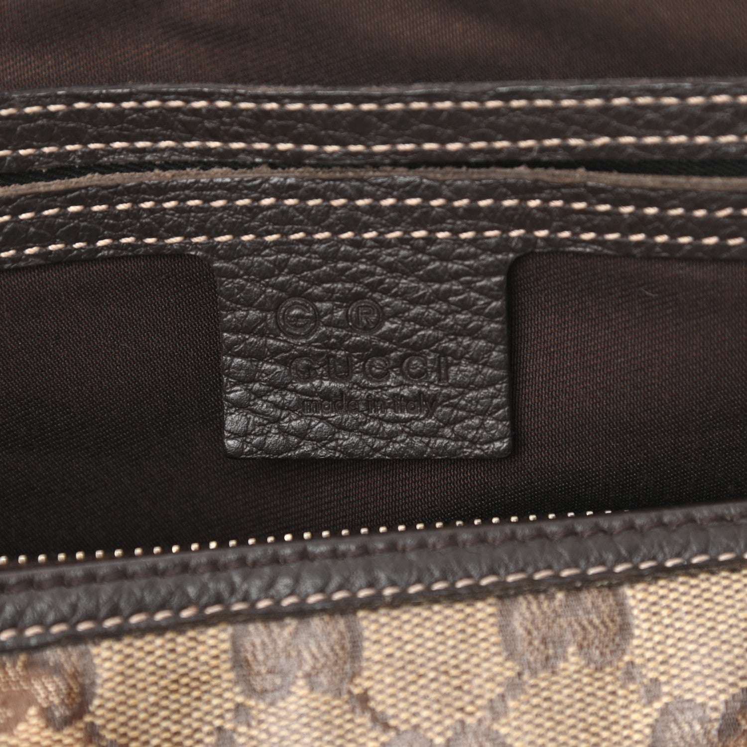 Gucci Crystal Monogram Medium Joy Boston Dark Brown 6 of 12