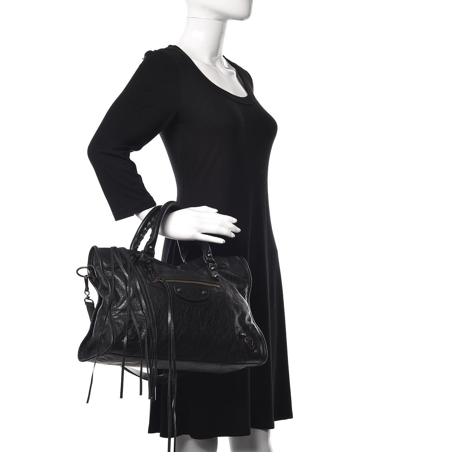 Balenciaga Agneau Classic Hardware City Black 3 of 11