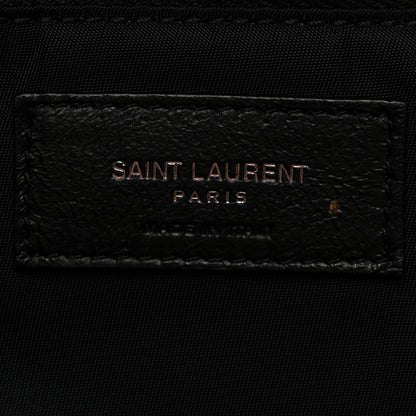 Saint Laurent Patent Wide Puffer Maxi Tote Black 7 of 10