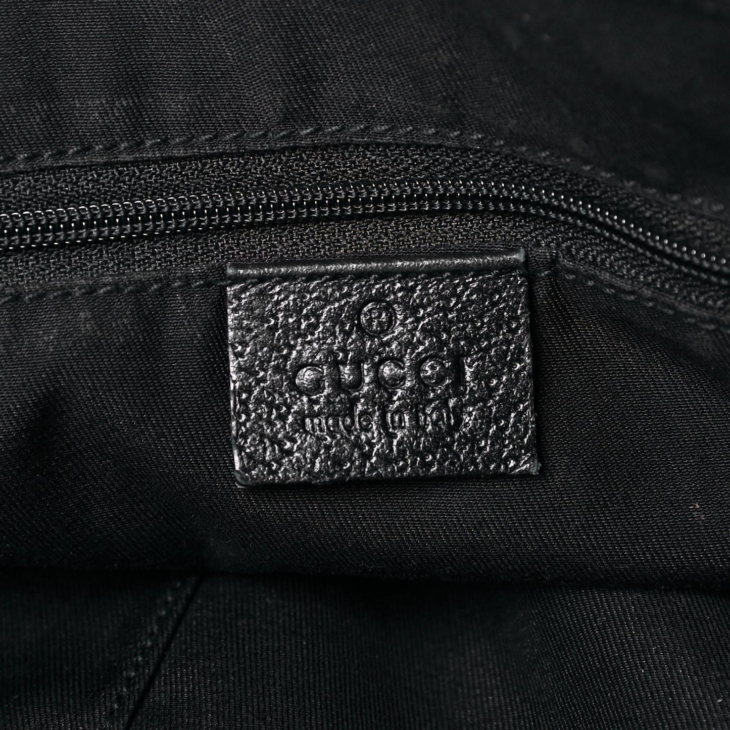 Monogram Medium Abbey Shoulder Bag Black