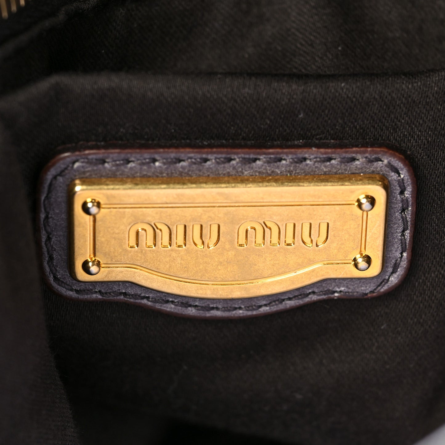 Vitello Lux Medium Bow Bag Fumo