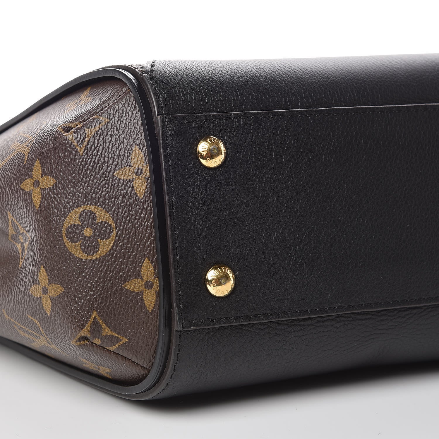 Louis Vuitton Calfskin Monogram Kimono Tote PM Black 12 of 12