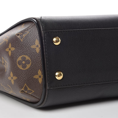 Louis Vuitton Calfskin Monogram Kimono Tote PM Black 12 of 12