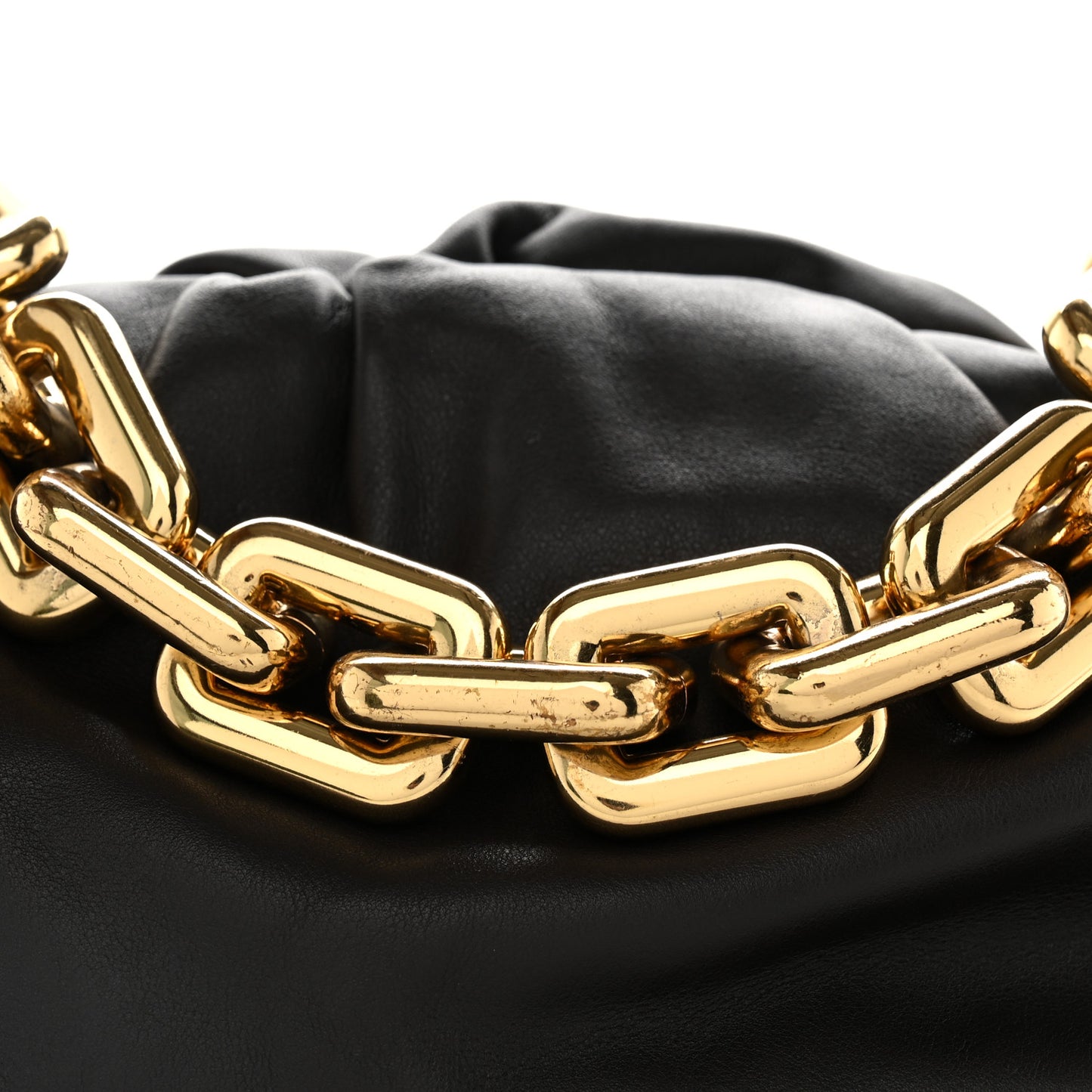 Calfskin The Pouch Chain Fondant