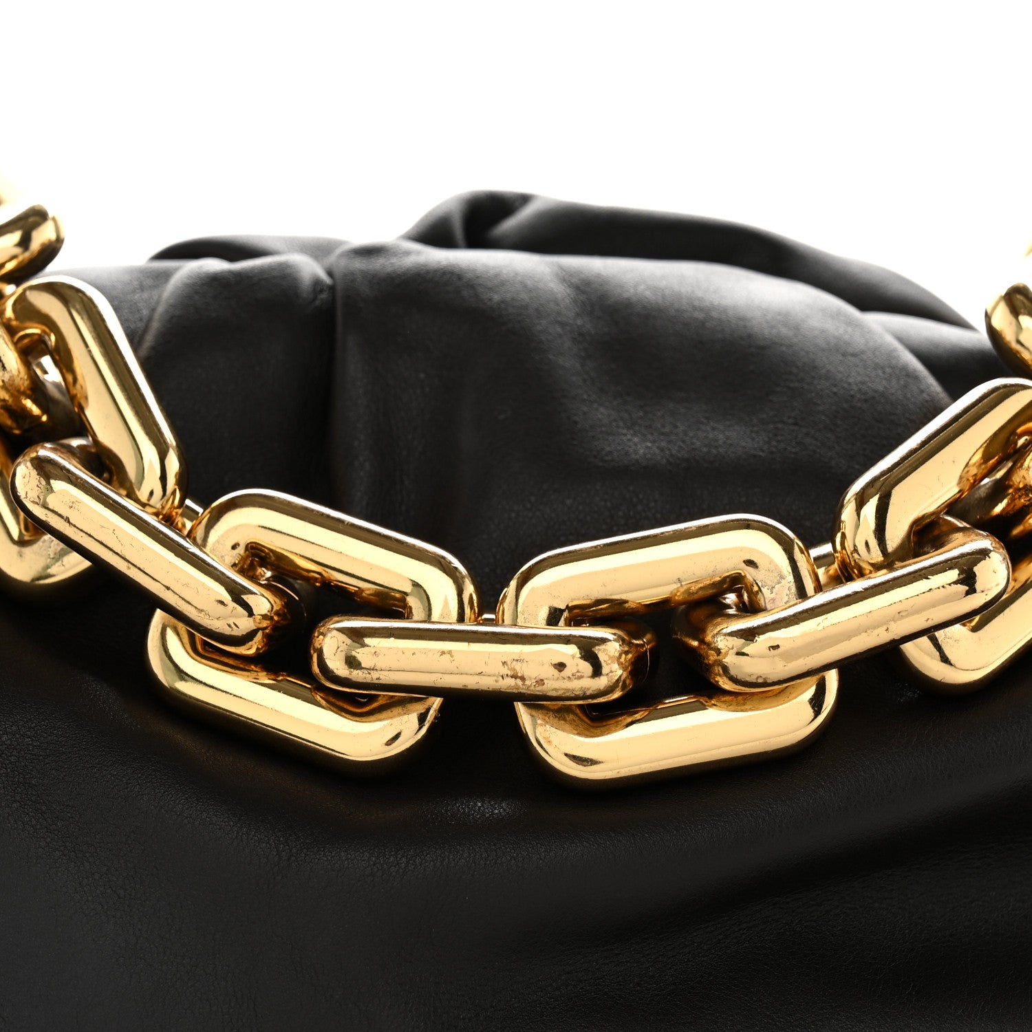Bottega Veneta Calfskin The Pouch Chain Fondant 8 of 10