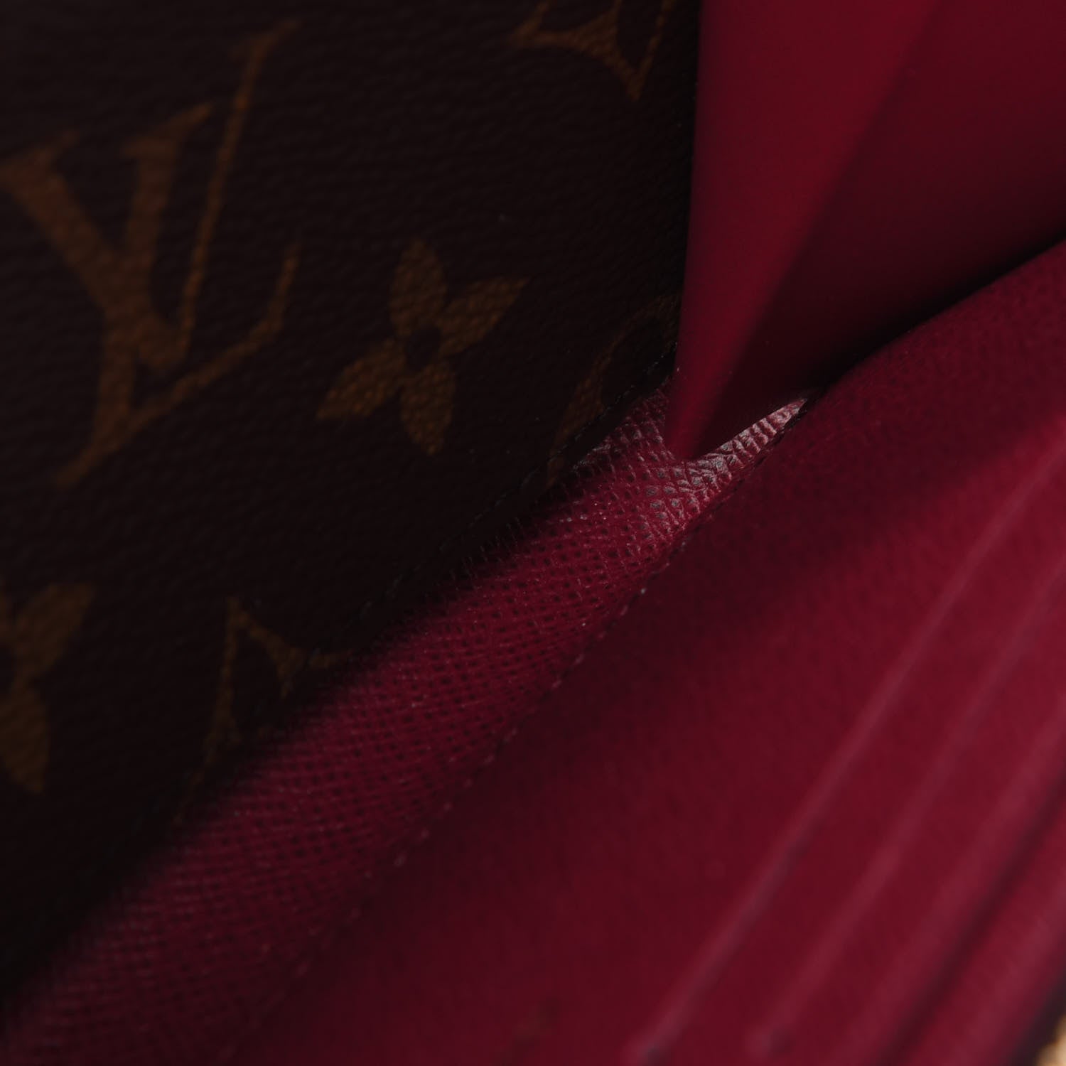 Louis Vuitton Monogram Clemence Wallet Fuchsia 7 of 16