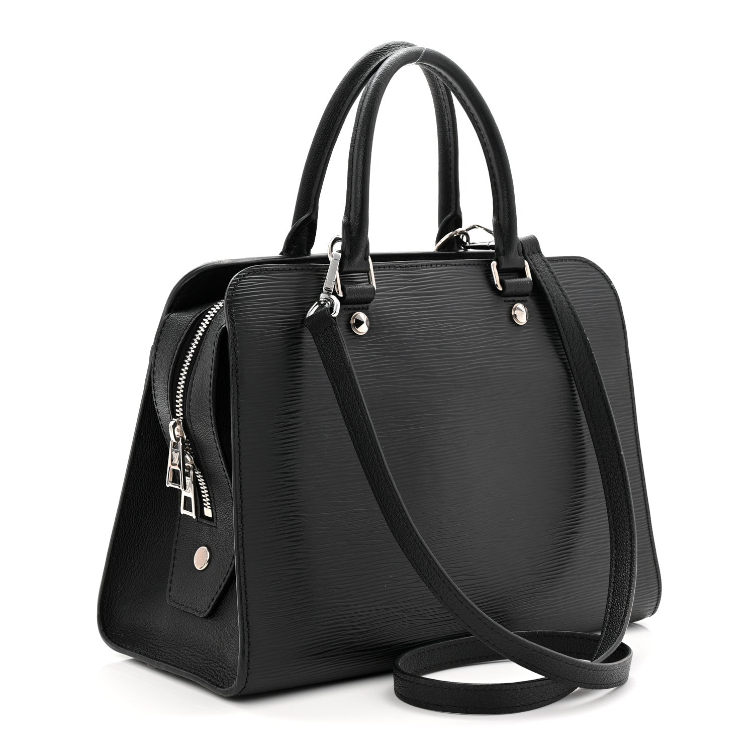 Louis Vuitton Epi Vaneau MM Black 3 of 11