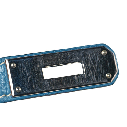 Hermes Togo Birkin 35 Blue Jean 36 of 37