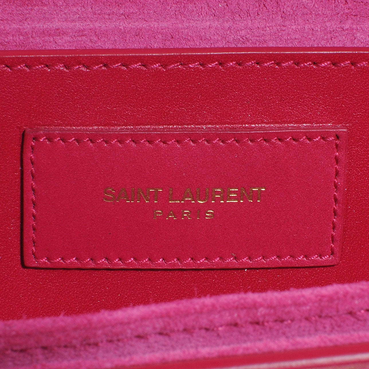 Saint Laurent Lulu Clutch Pink 6 of 8