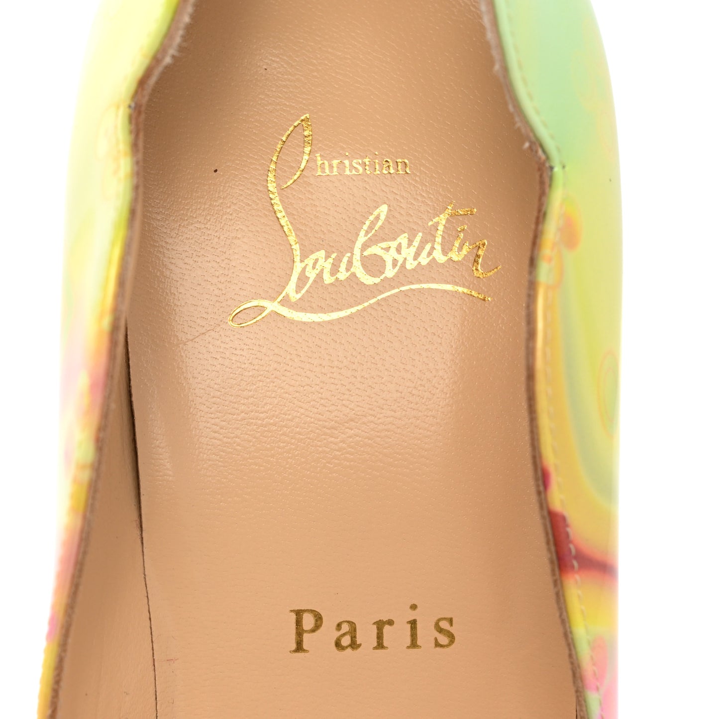 Patent Loubi Marble Hot Chick 100 Pumps 39 Multicolor