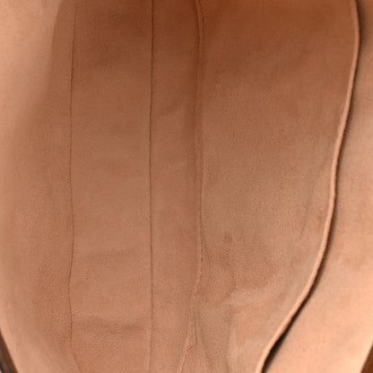 Gucci GG Supreme Monogram Azalea Calfskin Web Small Jackie 1961 Hobo Beige Ebony Brown Sugar 5 of 10