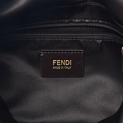 Fendi Metallic Nubuck Forever Mama Baguette Brown 5 of 9