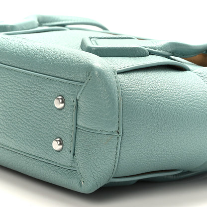 Bottega Veneta Grained Calfskin Maxi Intrecciato Arco 33 Blue 7 of 8