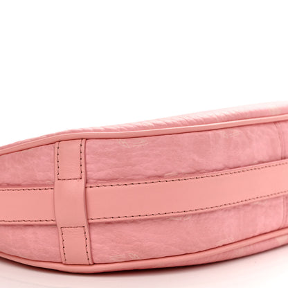 MCM Visetos Small Aren Hobo Blossom Pink 8 of 9
