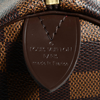 Louis Vuitton Damier Ebene Speedy 30 7 of 7