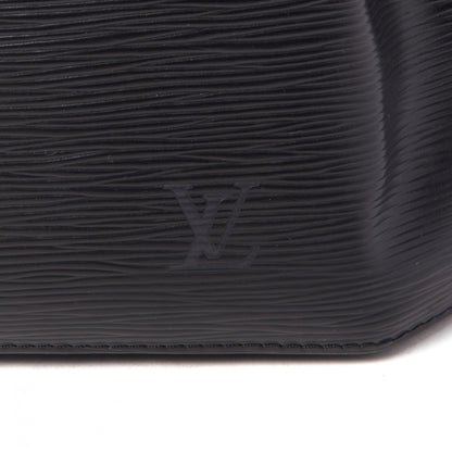 Louis Vuitton Epi Sac a Dos Drawstring Bag Black 8 of 9