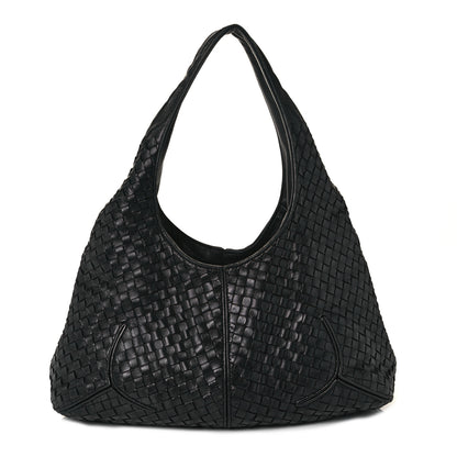 Bottega Veneta Nappa Intrecciato Ball Hobo Black 1 of 8