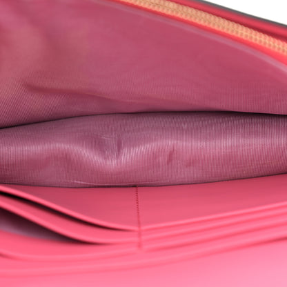 Gucci Calfskin GG Matelasse Chain Wallet Rhodamine Pink 5 of 10
