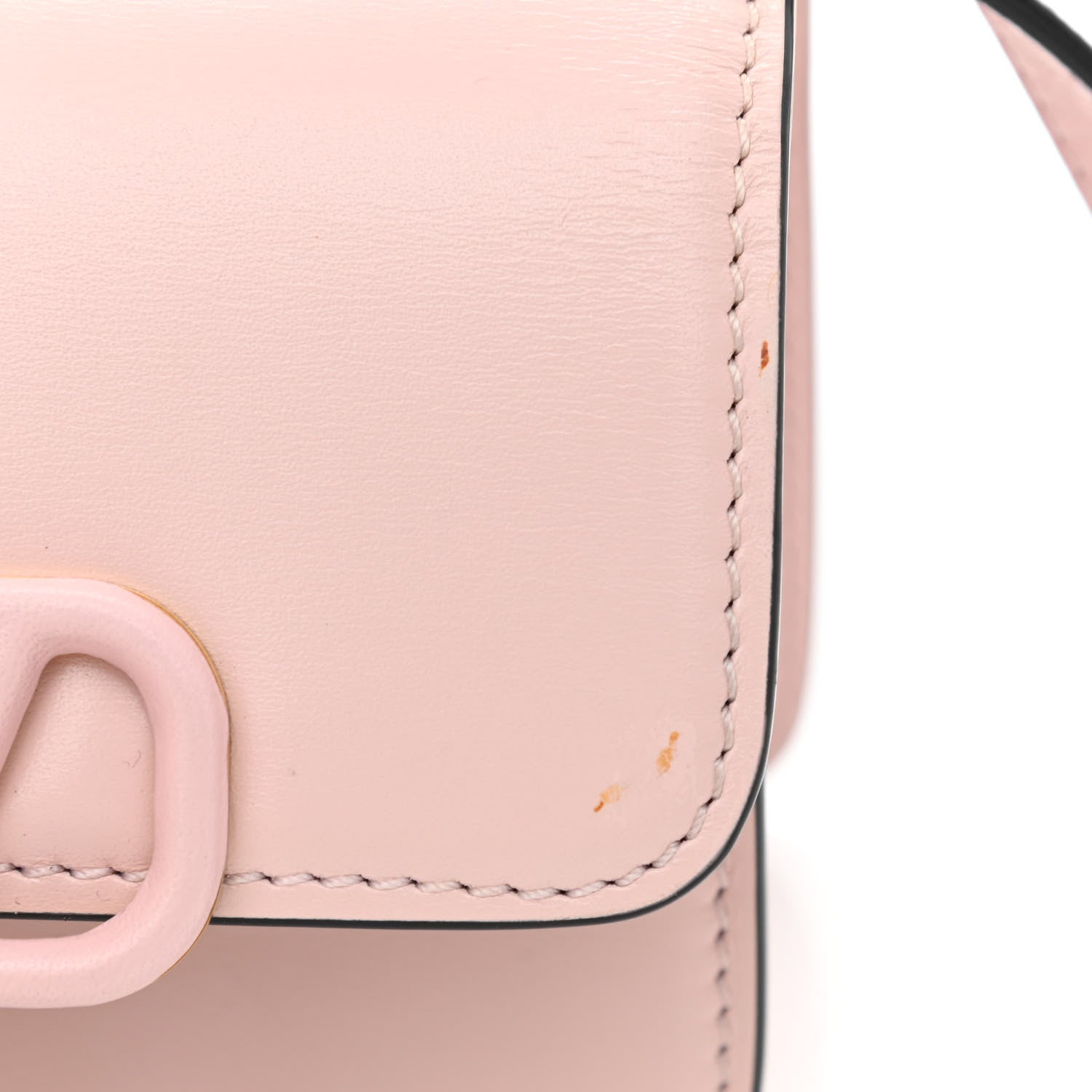 Valentino Garavani Smooth Calfskin Micro VSling Shoulder Bag Rose Quartz 11 of 12