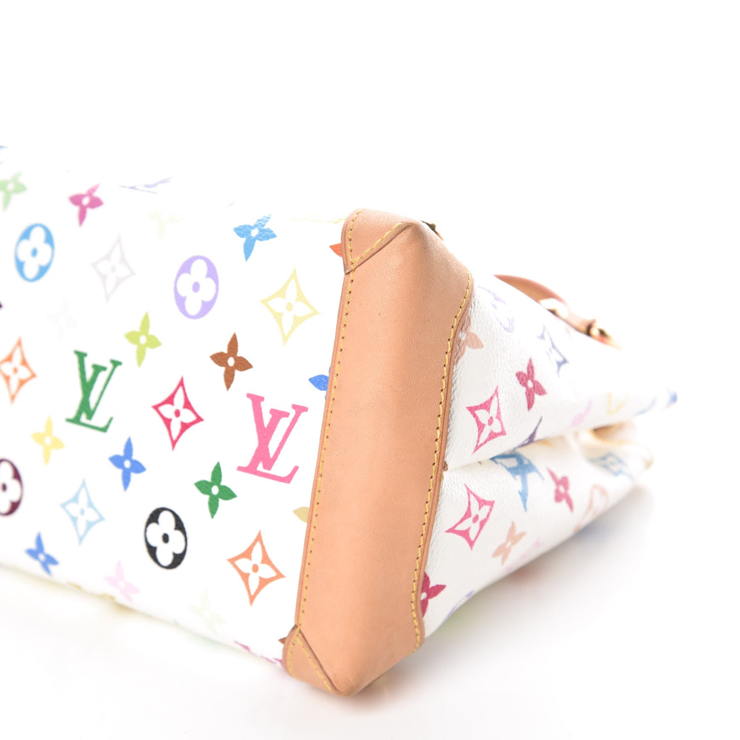 Louis Vuitton Monogram Multicolor Audra White 6 of 17