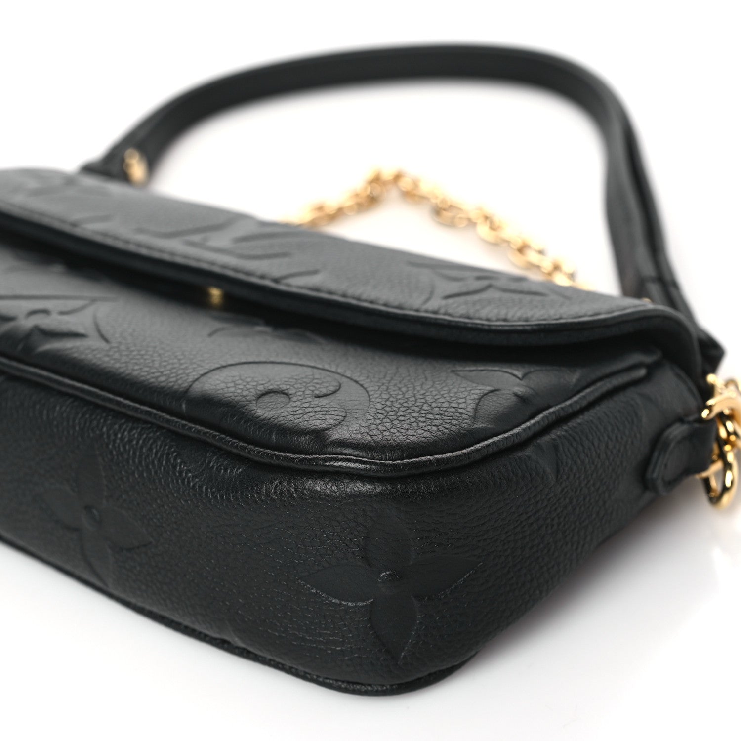 Louis Vuitton Empreinte Monogram Giant Ivy Wallet On Chain Black 9 of 10