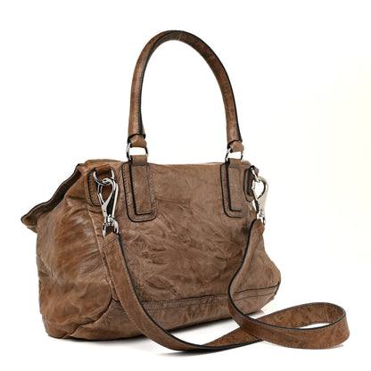 Givenchy Tumbled Sheepskin Medium Pandora Charcoal 3 of 15