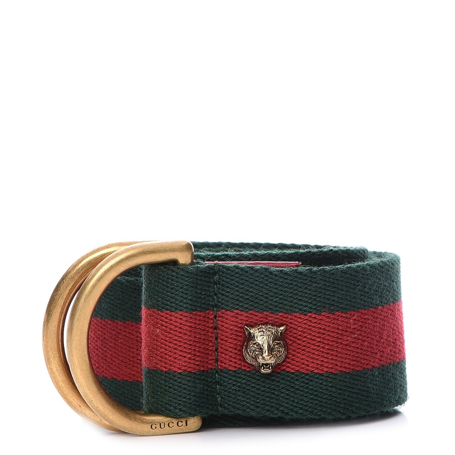 Web Feline D Ring Belt 95 38 Red Green