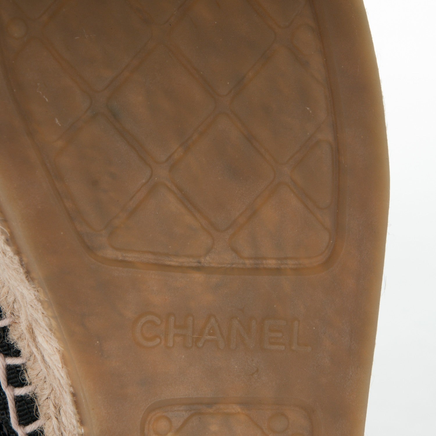 Chanel Patent Sequin CC Espadrilles 40 Black 7 of 9