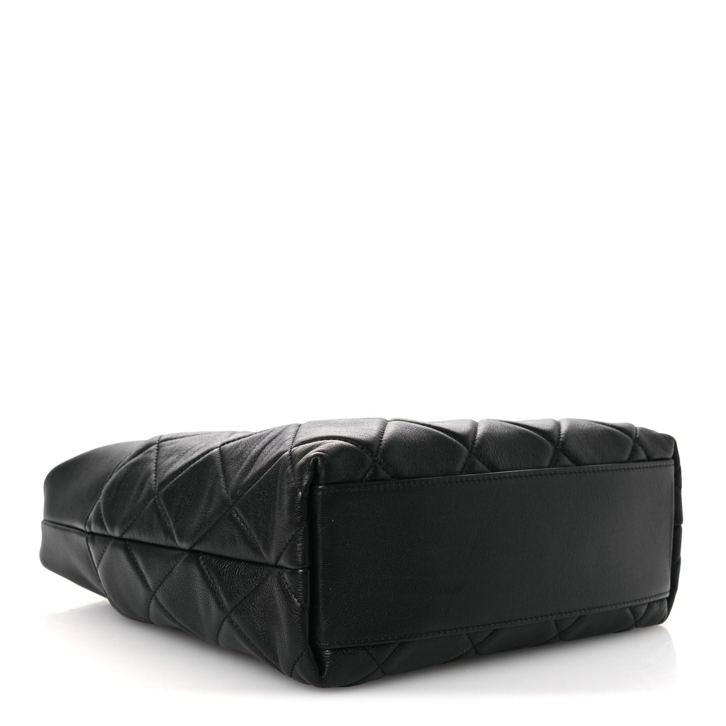 Calfskin Quilted Close To Me Hobo Black