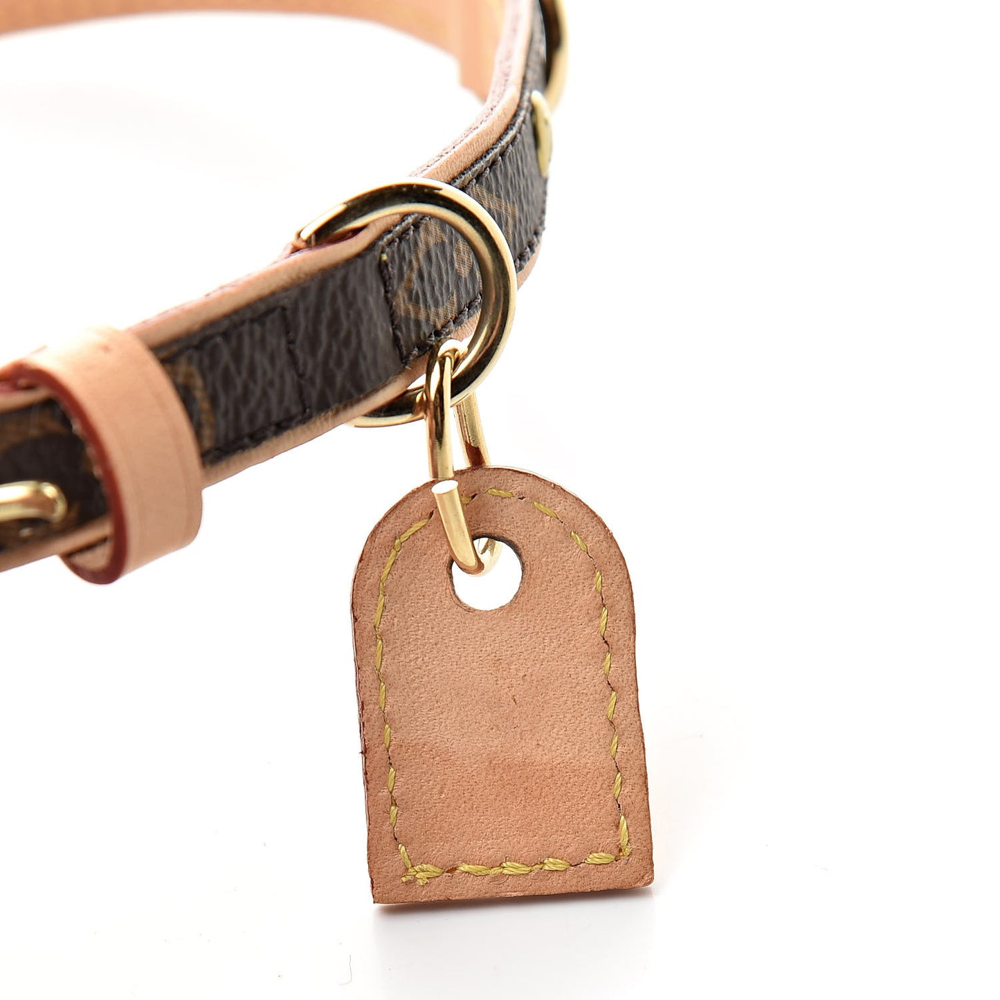 Monogram Baxter Dog Collar PM