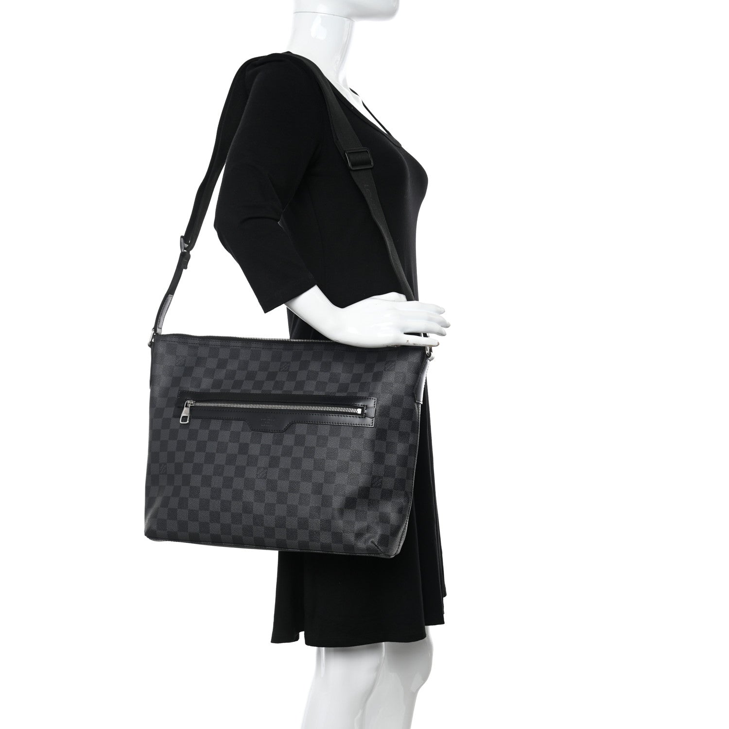 Louis Vuitton Damier Graphite Mick MM 2 of 11