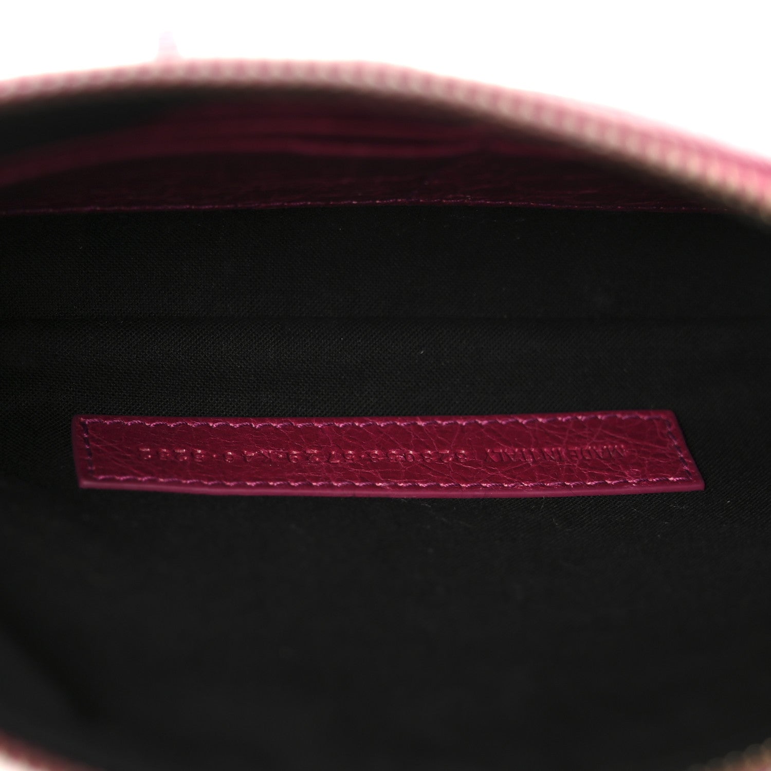 Balenciaga Agneau Arena Classic Hardware Le City Pouch On Strap Framboise 7 of 10