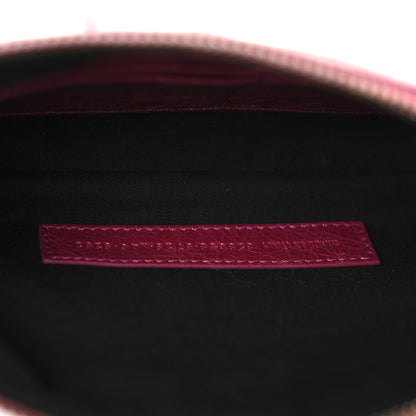 Balenciaga Agneau Arena Classic Hardware Le City Pouch On Strap Framboise 7 of 10