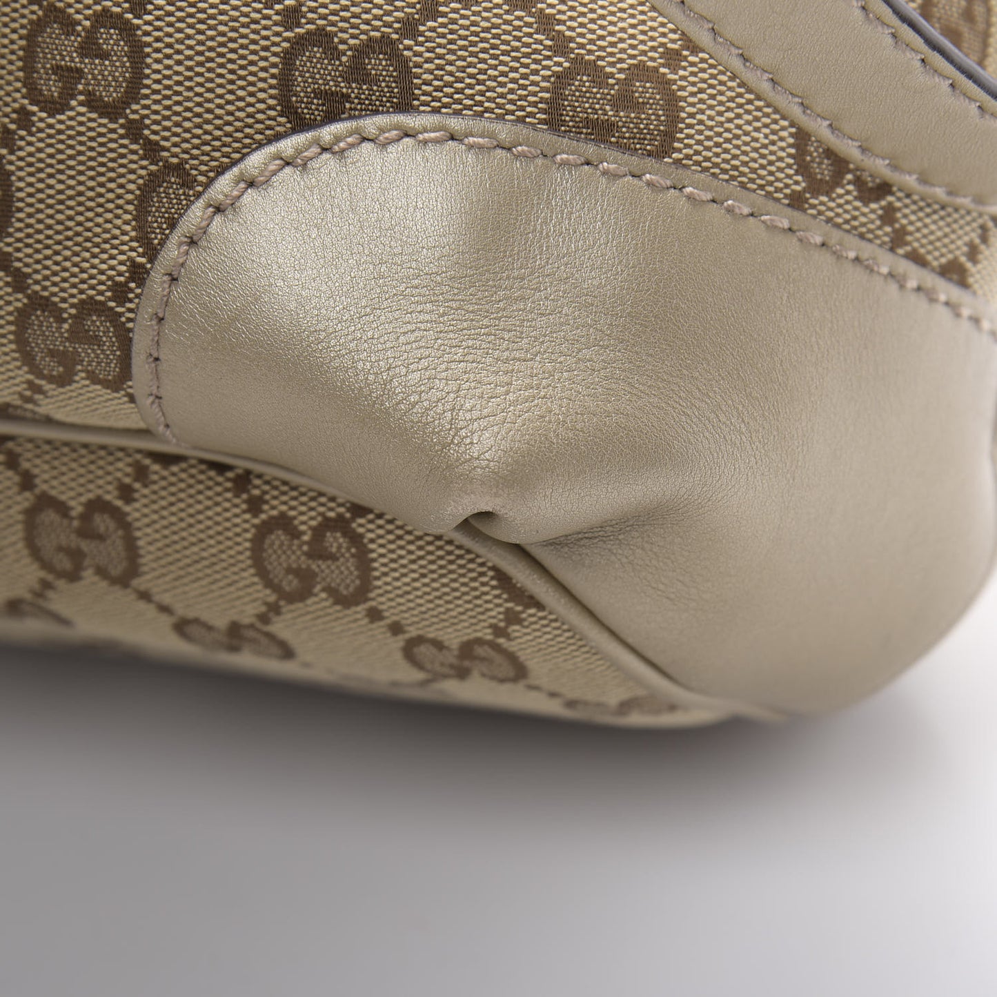 Monogram Medium Sukey Top Handle Bag Golden Beige