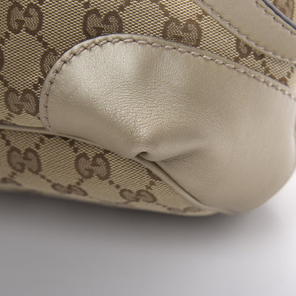 Gucci Monogram Medium Sukey Top Handle Bag Golden Beige 12 of 16