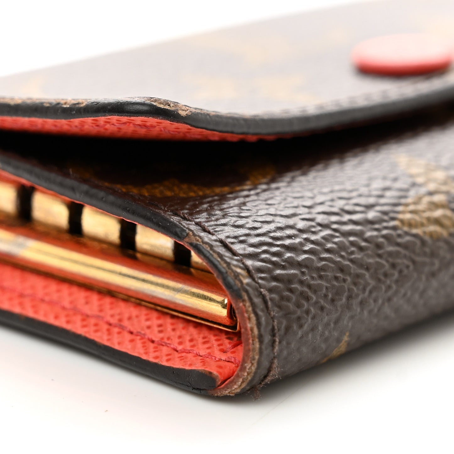 Monogram 6 Key Multicles Holder Poppy