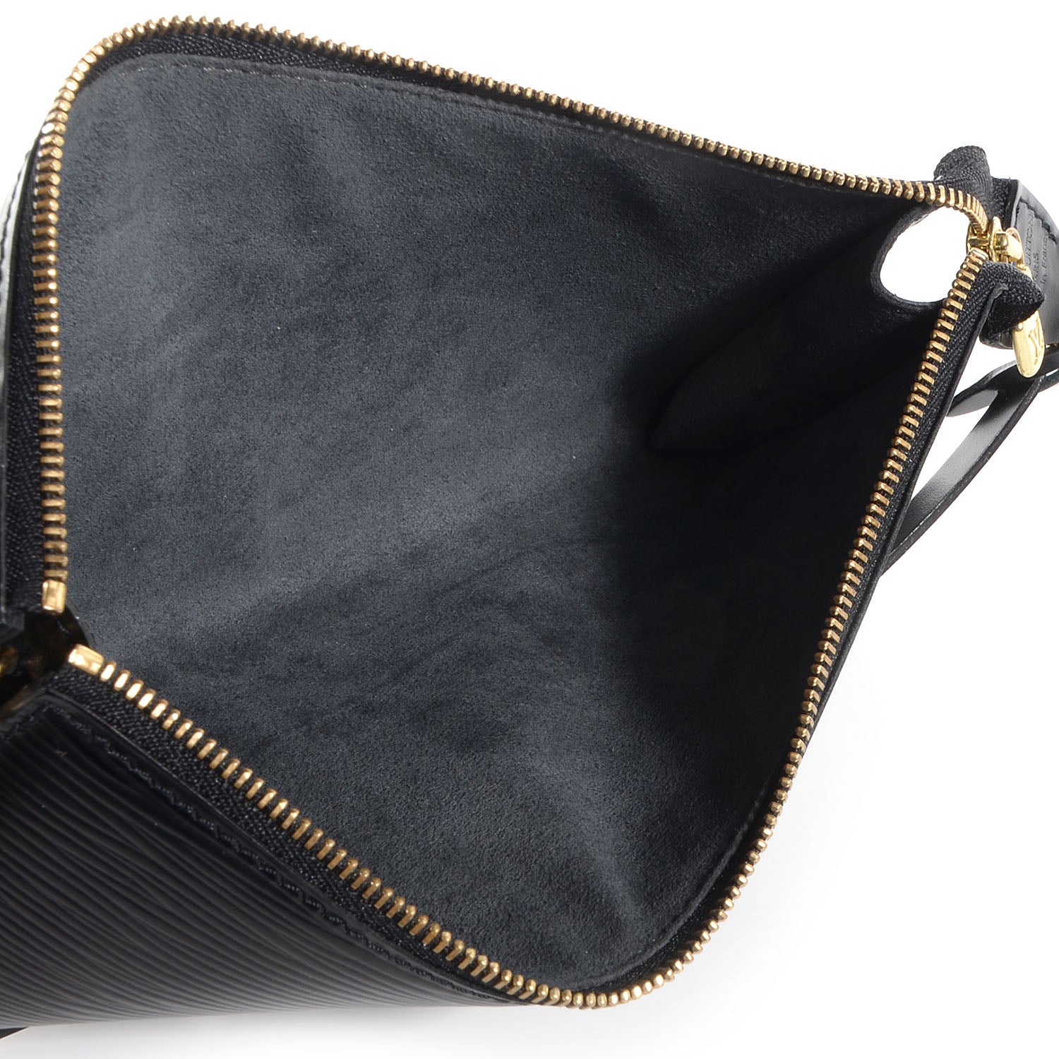 Louis Vuitton Epi Pochette Accessories 21 Black 6 of 7