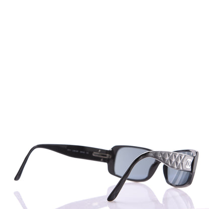 Chanel Camellia CC Sunglasses 5111 Black 4 of 7