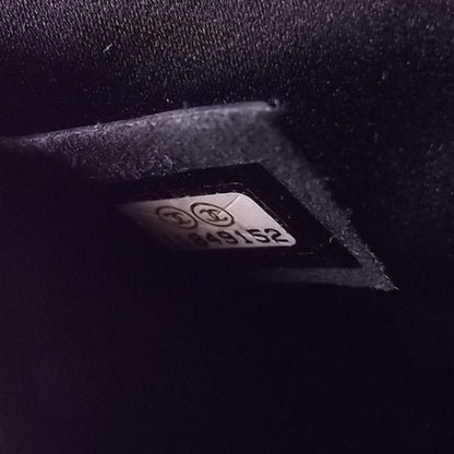 Chanel Satin Bow Clutch Black 7 of 9