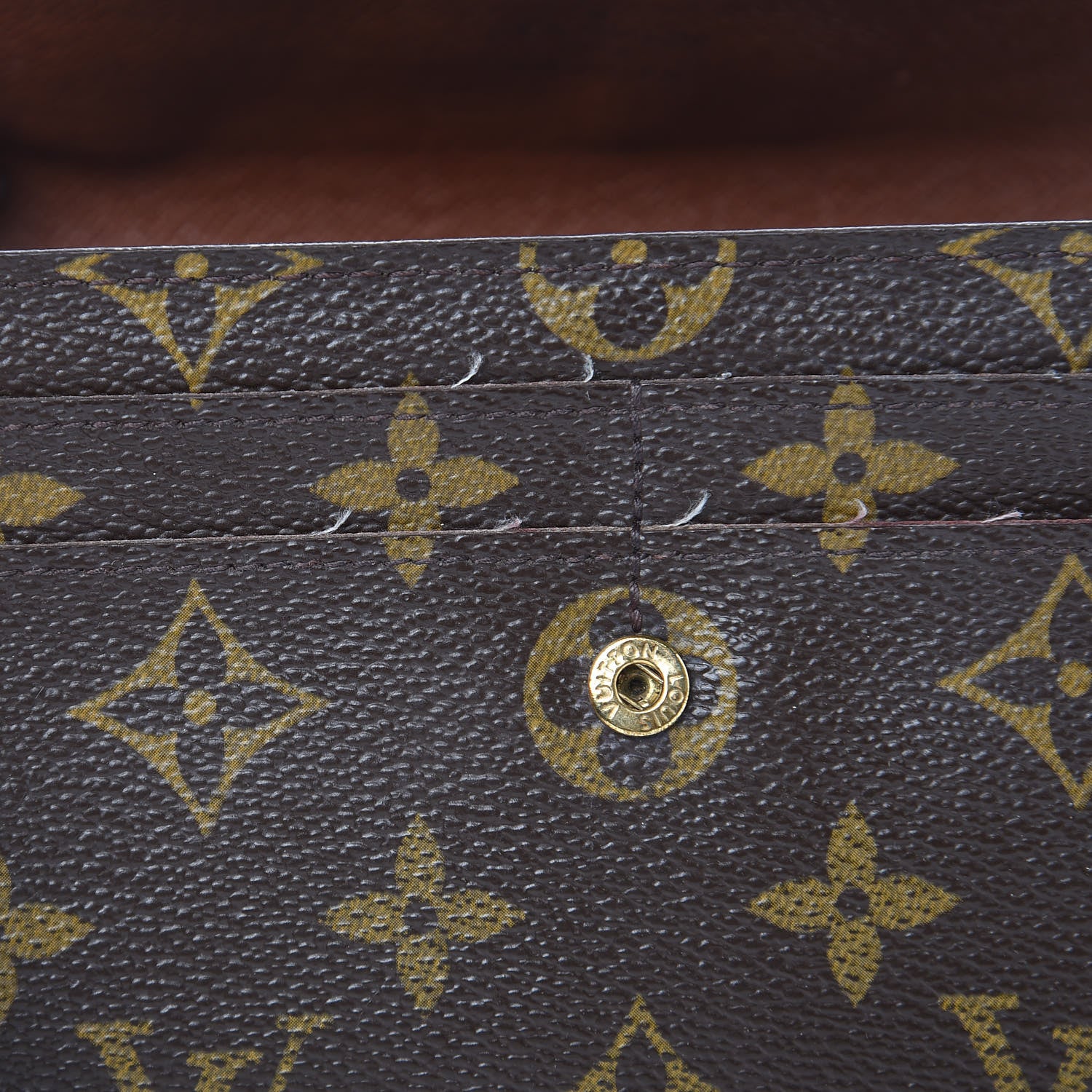 Louis Vuitton Monogram Sarah Wallet 13 of 17