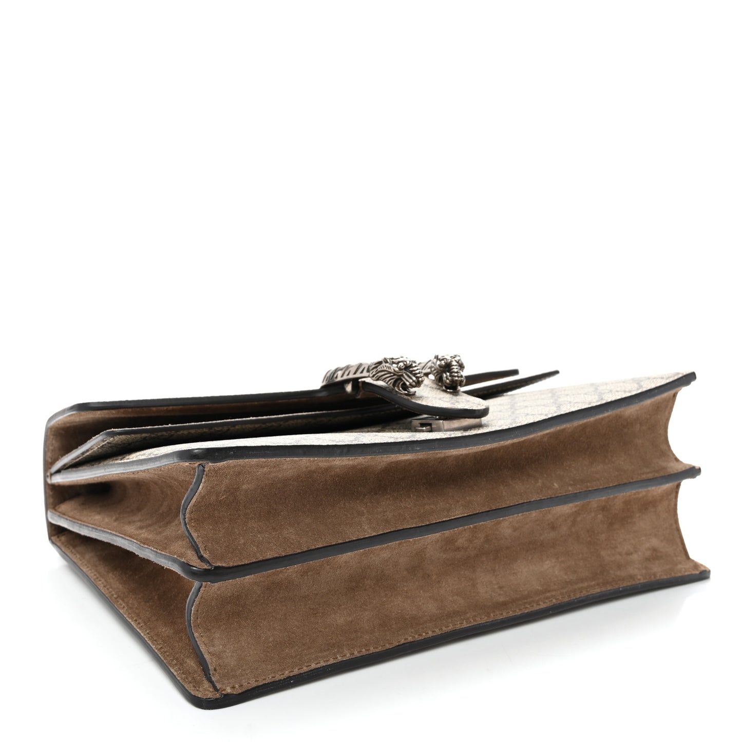 GG Supreme Monogram Medium Dionysus Shoulder Bag Taupe