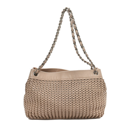 Chanel Caviar Braided Small CC Tote Beige 1 of 10