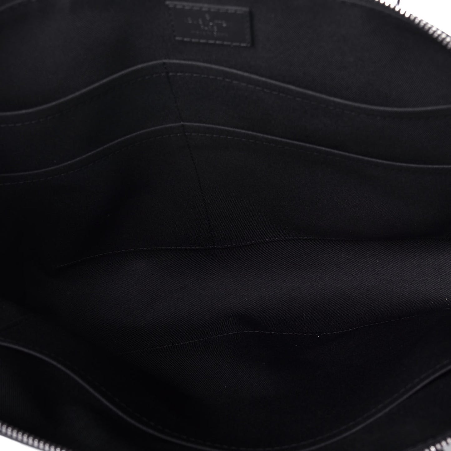 Damier Graphite Porte-Documents Jour