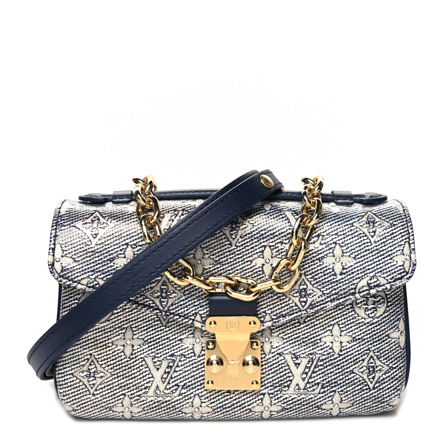 Monoglam Pochette Metis East West Blue