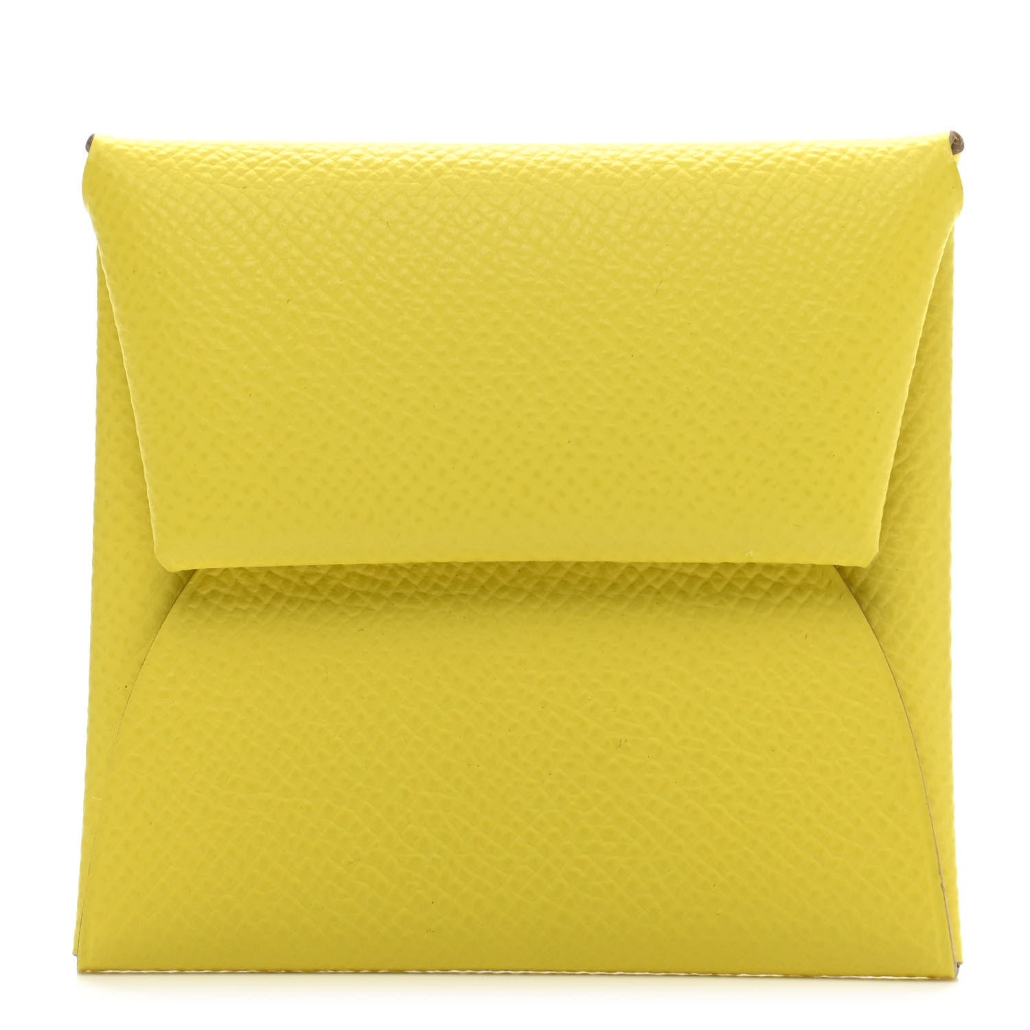 Hermes Epsom Bastia Coin Purse Lime 1 of 7