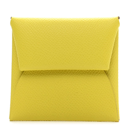 Hermes Epsom Bastia Coin Purse Lime 1 of 7