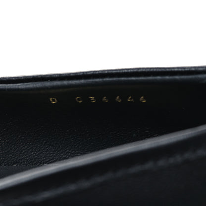 Chanel Lambskin Quilted CC Turnlock Loafers 40 Black 6 of 8