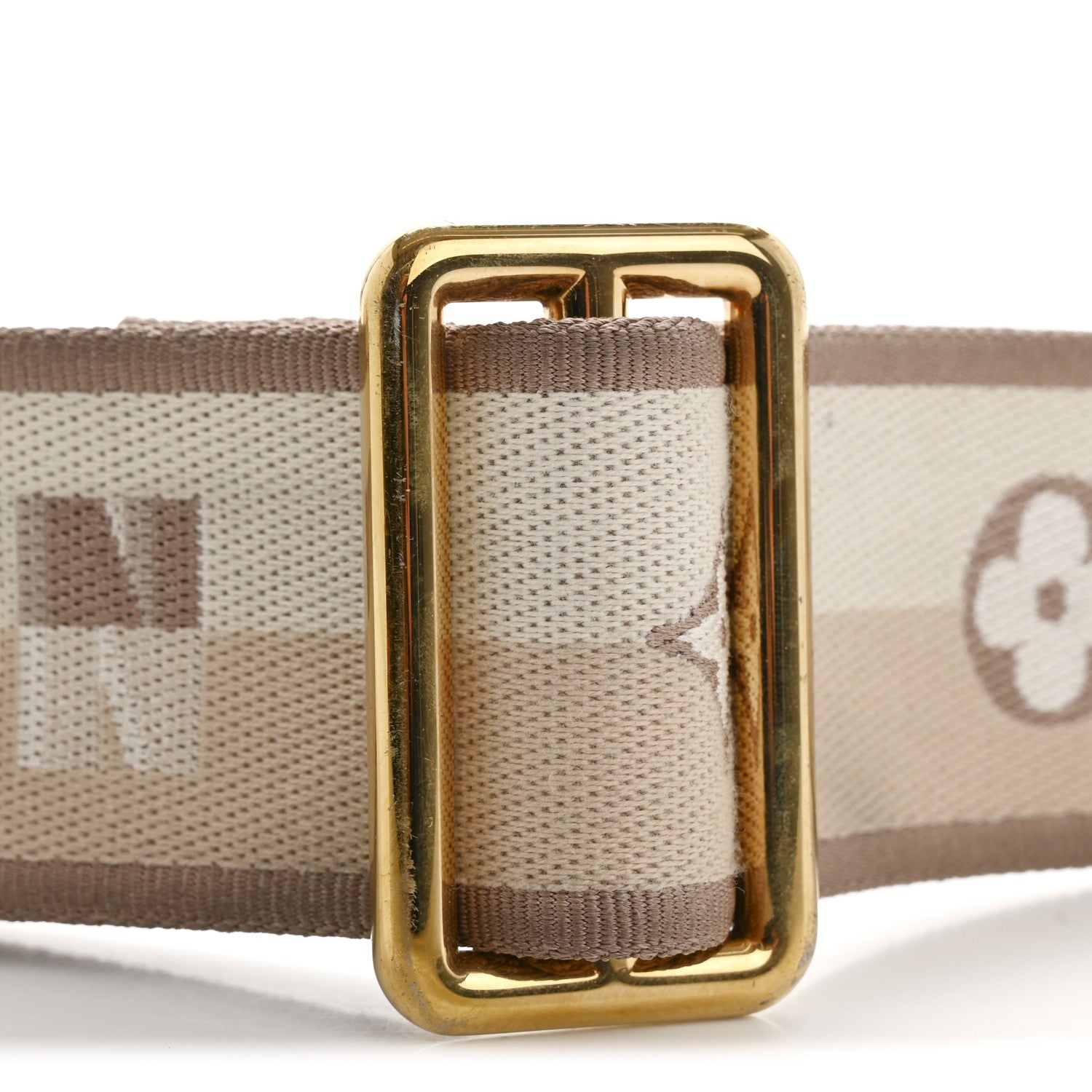 Louis Vuitton Jacquard Speedy Bandouliere 20 Shoulder Strap Beige 8 of 10