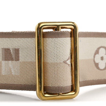 Louis Vuitton Jacquard Speedy Bandouliere 20 Shoulder Strap Beige 8 of 10