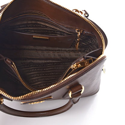 Prada Saffiano Lux Medium Promenade Tote Cacao 5 of 10